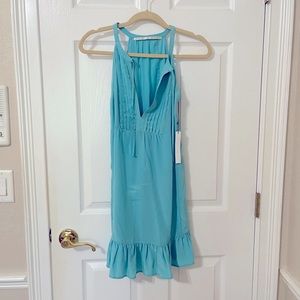 Twelfth Street by Cynthia Vincent mini dress Teal